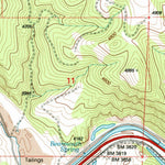 United States Geological Survey Bearmouth, MT (1996, 24000-Scale) digital map
