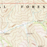United States Geological Survey Bearpaw Mountain, NV-ID (1986, 24000-Scale) digital map