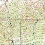 United States Geological Survey Bearpaw Mountain, WA (1989, 24000-Scale) digital map