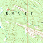 United States Geological Survey Bears Ears Peaks, CO (1962, 24000-Scale) digital map