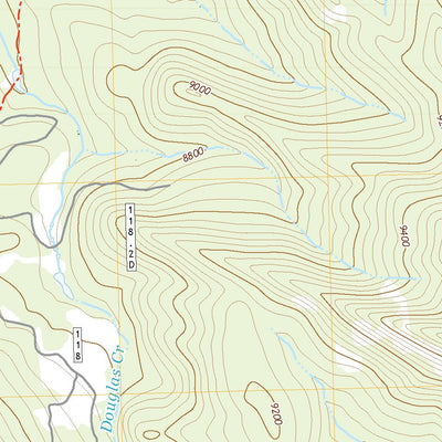 United States Geological Survey Bears Ears Peaks, CO (2022, 24000-Scale) digital map