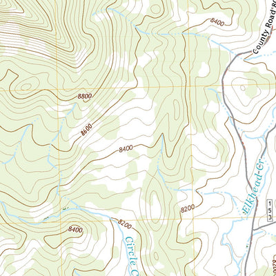 United States Geological Survey Bears Ears Peaks, CO (2022, 24000-Scale) digital map