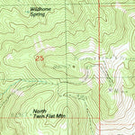 United States Geological Survey Bearskin Mountain, UT (1986, 24000-Scale) digital map