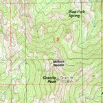 United States Geological Survey Bearskin Mountain, UT (1986, 24000-Scale) digital map
