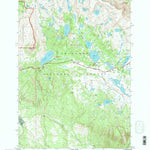 United States Geological Survey Beartooth Butte, WY (1991, 24000-Scale) digital map