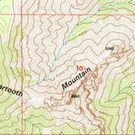 United States Geological Survey Beartooth Mountain, MT (2001, 24000-Scale) digital map