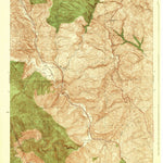 United States Geological Survey Beartrap Canyon, CA (1938, 24000-Scale) digital map