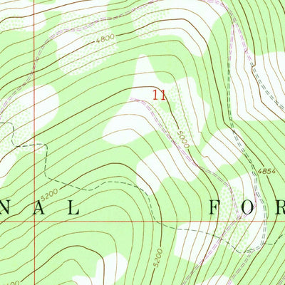 United States Geological Survey Beartrap Mountain, MT (1963, 24000-Scale) digital map