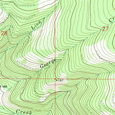 United States Geological Survey Beartrap Mountain, MT (1963, 24000-Scale) digital map