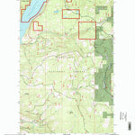 United States Geological Survey Beartrap Mountain, MT (1997, 24000-Scale) digital map