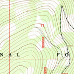 United States Geological Survey Beartrap Mountain, MT (1997, 24000-Scale) digital map