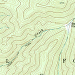United States Geological Survey Bearwallow Mountain, NM (1963, 24000-Scale) digital map