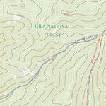 United States Geological Survey Bearwallow Mountain, NM (2023, 24000-Scale) digital map