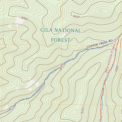United States Geological Survey Bearwallow Mountain, NM (2023, 24000-Scale) digital map