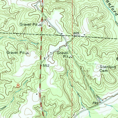 United States Geological Survey Beatrice, AL (1967, 24000-Scale) digital map