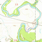 United States Geological Survey Beatrice West, NE (1957, 24000-Scale) digital map