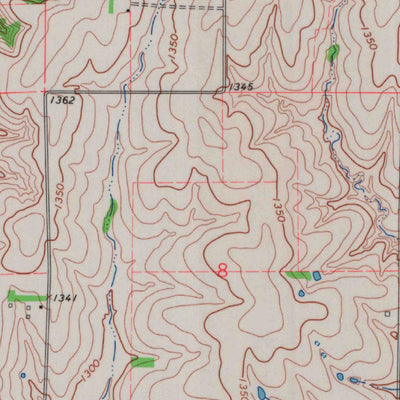 United States Geological Survey Beattie, KS (1966, 24000-Scale) digital map