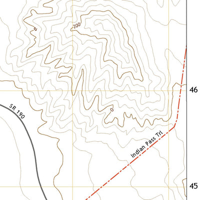 United States Geological Survey Beatty Junction, CA (2021, 24000-Scale) digital map