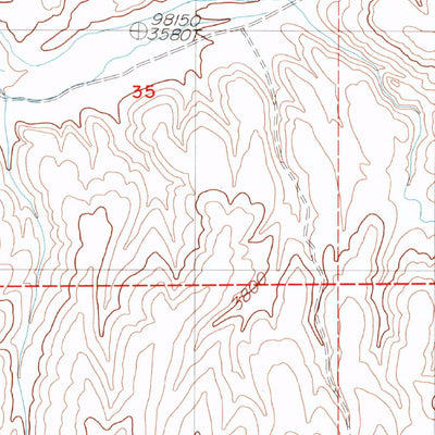 United States Geological Survey Beatty Mountain, NV (1987, 24000-Scale) digital map