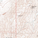 United States Geological Survey Beatty Mountain, NV (1987, 24000-Scale) digital map