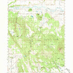 United States Geological Survey Beatty, OR (1960, 62500-Scale) digital map