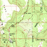 United States Geological Survey Beatty, OR (1960, 62500-Scale) digital map