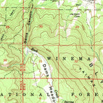 United States Geological Survey Beatty, OR (1960, 62500-Scale) digital map