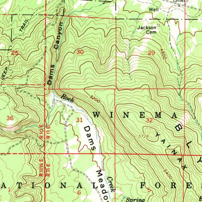 United States Geological Survey Beatty, OR (1960, 62500-Scale) digital map