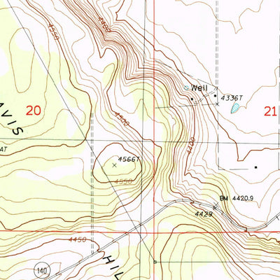 United States Geological Survey Beatty, OR (1988, 24000-Scale) digital map