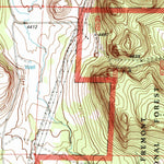 United States Geological Survey Beatty, OR (1998, 24000-Scale) digital map