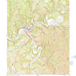 United States Geological Survey Beattyville, KY (1961, 24000-Scale) digital map