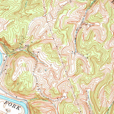 United States Geological Survey Beattyville, KY (1961, 24000-Scale) digital map
