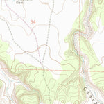 United States Geological Survey Beaty Canyon, CO (1972, 24000-Scale) digital map