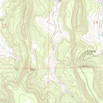 United States Geological Survey Beaty Canyon, CO (1972, 24000-Scale) digital map