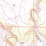 United States Geological Survey Beaty Canyon, CO (1996, 24000-Scale) digital map