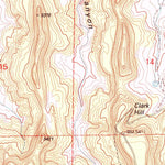 United States Geological Survey Beaty Canyon, CO (1996, 24000-Scale) digital map