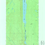 United States Geological Survey Beau Lake, ME (1987, 24000-Scale) digital map