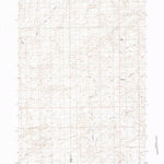 United States Geological Survey Beauchamp Reservoir, WY (1984, 24000-Scale) digital map