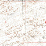 United States Geological Survey Beauchamp Reservoir, WY (1984, 24000-Scale) digital map
