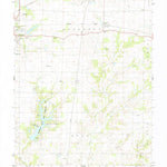United States Geological Survey Beaucoup, IL (1974, 24000-Scale) digital map