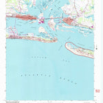 United States Geological Survey Beaufort, NC (1949, 24000-Scale) digital map