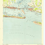 United States Geological Survey Beaufort, NC (1951, 24000-Scale) digital map