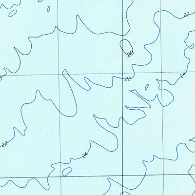 United States Geological Survey Beaufort, NC (1972, 250000-Scale) digital map