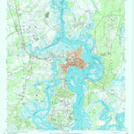 United States Geological Survey Beaufort, SC (1958, 24000-Scale) digital map