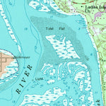 United States Geological Survey Beaufort, SC (1958, 24000-Scale) digital map