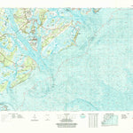 United States Geological Survey Beaufort, SC-GA (1978, 100000-Scale) digital map