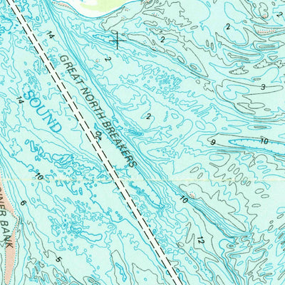 United States Geological Survey Beaufort, SC-GA (1978, 100000-Scale) digital map