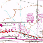 United States Geological Survey Beaumont, CA (1953, 24000-Scale) digital map