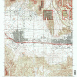 United States Geological Survey Beaumont, CA (1996, 24000-Scale) digital map