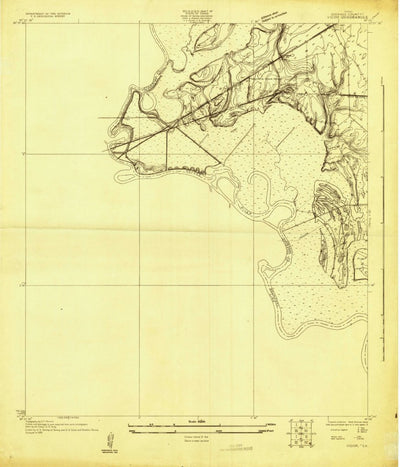 United States Geological Survey Beaumont East, TX (1926, 24000-Scale) digital map